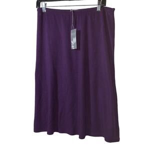 Habitat eggplant skirt size small NWT